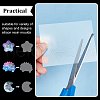 Rectangle Plastic Thin Film DIY-WH0259-56-3