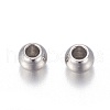 Tarnish Resistant 202 Stainless Steel Beads STAS-F170-07P-A-2
