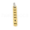 Ion Plating(IP) 304 Stainless Steel Pendants STAS-F307-04G-1
