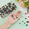   1Set Glass Beads GLAA-PH0003-62B-3