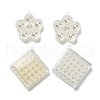 (Defective Closeout Sale: Yellowing) Transparent Acrylic Pendants TACR-XCP0001-05-1