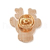 Christmas Series Golden Aolly Brooches JEWB-U004-02B-2