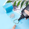 Olycraft Rack Plating Alloy Open Back Bezel Pendants FIND-OC0001-31-3