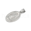 304 Stainless Steel Pendants STAS-F310-17P-2