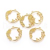 Alloy Open Back Bezel Pendants PALLOY-P180-03G-1