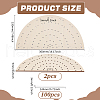 2Pcs Wood Wreath Boards DIY-FG0006-77B-2