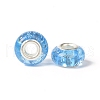 Rondelle Resin European Beads RPDL-A001-01-01-3