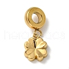 Ion Plating(IP) 304 Stainless Steel European Dangle Charms STAS-U005-41G-1