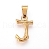 304 Stainless Steel Pendants X-STAS-F235-01G-J-1