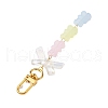 Transparent Acrylic Bear Pendant Decorations KEYC-JKC00811-4