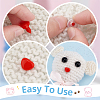 AHADERMAKER 2 Box 2 Style Craft Plastic Doll Eyes & Nose DOLL-GA0001-14-3