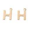201 Stainless Steel Charms STAS-C021-06G-H-1