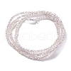 Electroplate Glass Beads Strands EGLA-H107-01A-A02-3