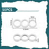 Unicraftale 50Pcs 304 Stainless Steel Connector Charms STAS-UN0056-67-3