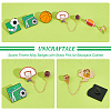 Unicraftale 6Pcs 6 Style Badminton & Basketball & Football Enamel Pins JEWB-UN0001-03-4