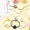 DIY Blank Dome Alloy Bangle Jewelry Making Kits DIY-YW0010-36-5