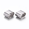 Tarnish Resistant 304 Stainless Steel Slide Charms STAS-G187-28P-2