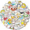 50Pcs Cartoon Sheep Paper Sticker STIC-C012-10-1