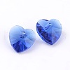 Romantic Valentines Ideas Glass Charms X-G030V14mm-05-2