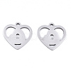 Non-Tarnish 201 Stainless Steel Pendants STAS-S081-073-1