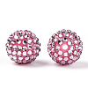 Transparent Resin Rhinestone Graduated Beads RESI-S314-10x12-M-2