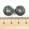 Natural Labradorite European Beads X-G-G740-14x8mm-37-3