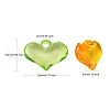 Transparent Acrylic Pendants X-TACR-R5-20X15mm-M-4