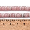 Natural Pink Opal Beads Strands G-L624-H06-6x2mm-5