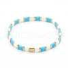 Rainbow Bohemian Style Original Design Fashion Tila Beaded Bracelet for Women. RM1844-13-1