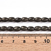 Natural Pyrite Beads Strands G-N346-02A-01-5