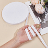 Cotton Herringbone Ribbon SRIB-WH0011-248B-3