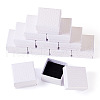 Rhombus Textured Cardboard Ring Gift Storage Boxes CON-TAC0001-07A-2