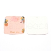 Paper Jewelry Display Cards CDIS-WH0017-04-1
