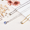 Iron Cable Chains Necklace Making MAK-PH0004-17-4
