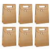 Rectangle Paper Gift Bags CARB-WH0017-14B-02-1
