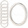 Beebeecraft 316 Surgical Stainless Steel Keychain Clasps STAS-BBC0005-81A-1