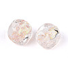 Handmade Foil Lampwork Beads FOIL-T007-02F-3