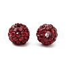 Pave Disco Ball Beads RB-H258-8MM-208-2