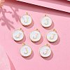Golden Plated Alloy Charms ENAM-S118-01J-5