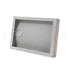 Velvet Necklace Presentation Boxes with Visible Window PW-WG16935-01-5