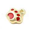 Alloy Enamel Charms PALLOY-K020-22G-01-2