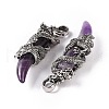 Natural Gemstone Pendants G-A210-01AS-4