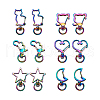 Alloy Swivel Clasps PALLOY-TA0001-65-1