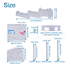 Boutigem DIY Pendants Silicone Molds DIY-BG0001-55-2