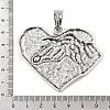 Tibetan Style Alloy Big Pendants PALLOY-D362-02AS-F-3