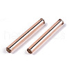 Electroplate Glass Bugle Beads SEED-S043-02C-03-4