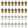 SUPERFINDINGS 32Pcs 2 Colors Tibetan Style FIND-FH0009-20-1