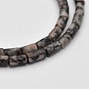 Column Natural Jade Beads Strands G-N0153-34-1
