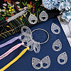 Olycraft 20Pcs Acrylic Floss Bobbin TOOL-OC0001-92C-5