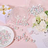 Globleland ABS Plastic Imitation Pearl Beads KY-GL0001-04-4